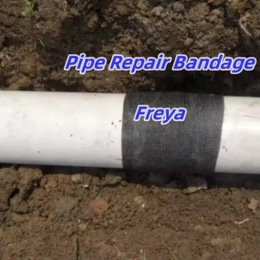 A Water-Activated Polyurethane Resin Woven Fiberglass Pipe Repair Bandage