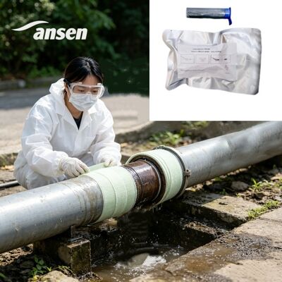Pipe Repair Bandage Water Activated Fiberglass Tape for Leaking Pipe Repair