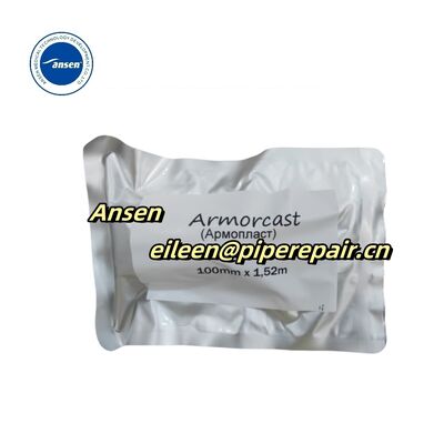 Quality Hot Supplier Black Armorcast 4560 100mm 3m Waterproof Fiberglass Wrap Armor Cast Tape Bandage