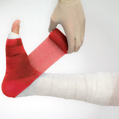 China medical supplies Orthopedic Water Activated Fiberglass Sleeve Casting Tape