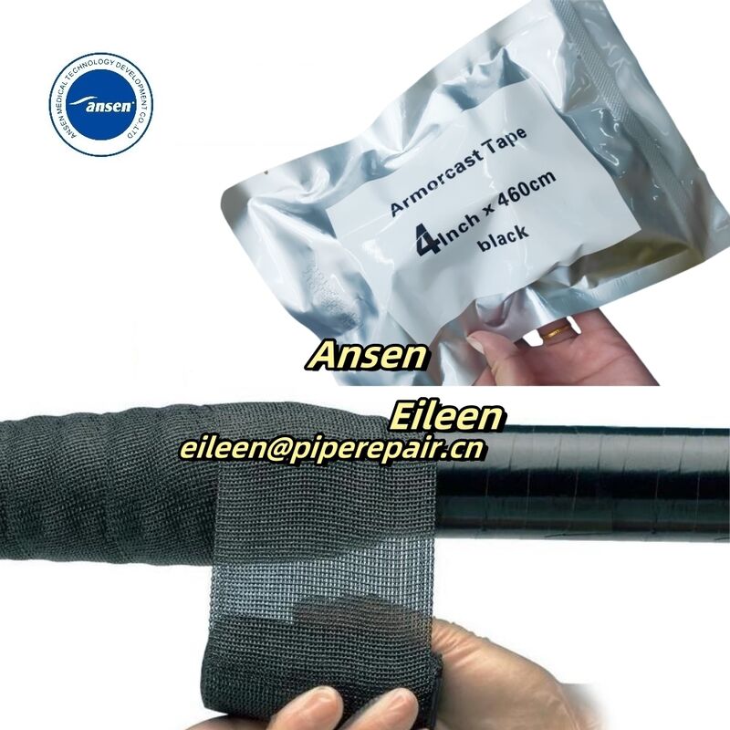 Mechanical Protection Bandage Cable Fix Tape Armor Wrap Bandage fiberglass cable repair kit